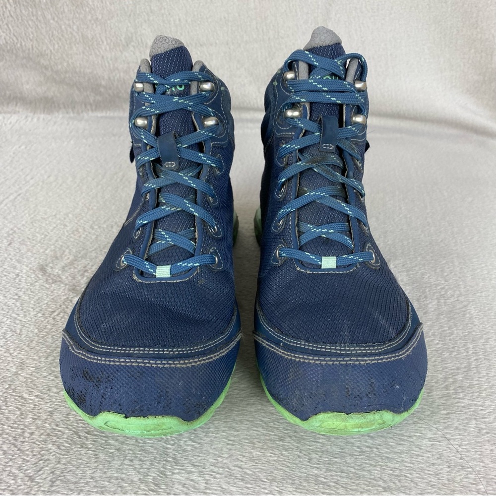 Ahnu X Teva Sugarpine II Women's Mid Hiking Boot 9 Blue Waterproof Air Vibram - Picture 5 of 10